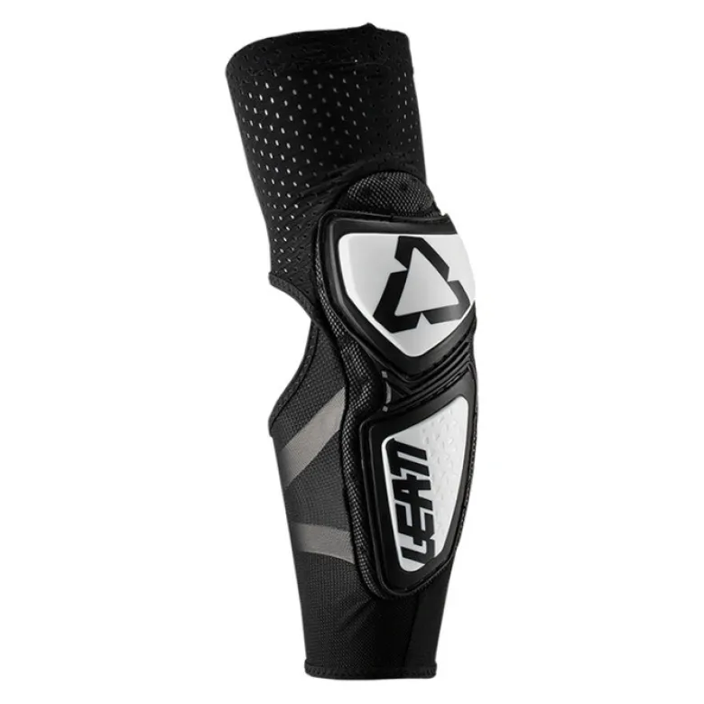 Ochraniacze łokci LEATT CONTOUR WHITE/BLACK czarne białe