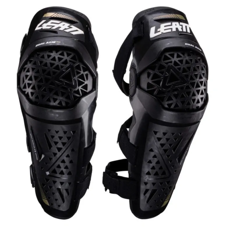 Ochraniacz kolan LEATT DUAL AXIS PRO BLACK czarny