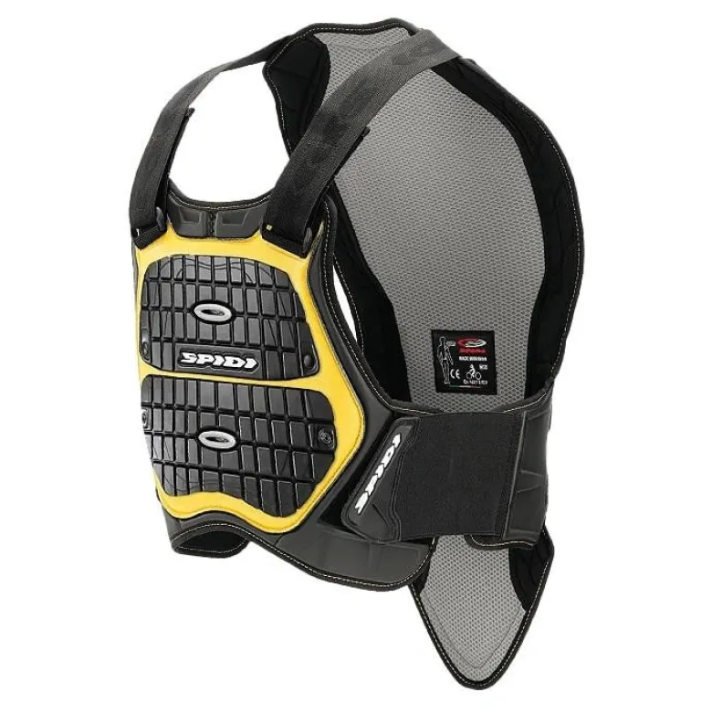 Ochraniacz kręgosłupa żółw SPIDI DEFENDER B&C 160-170 BLACK/YELLOW czarny żółty