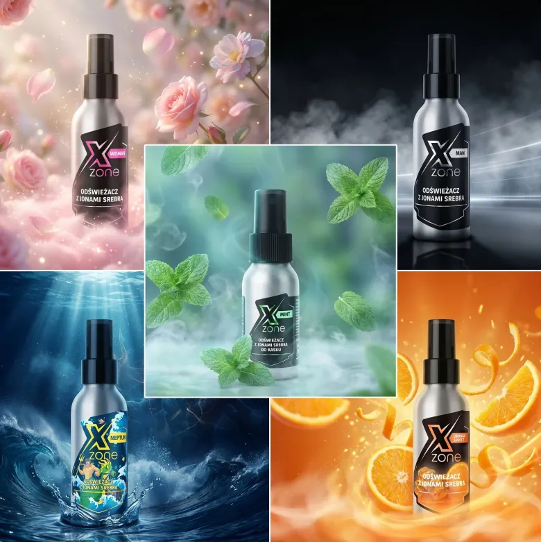 Odświeżacz z jonami srebra XZONE ORANGE SPRITZ 100ml