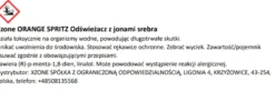 Odświeżacz z jonami srebra XZONE ORANGE SPRITZ 100ml