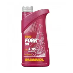 Olej do zawieszenia MANNOL FORK OIL 10W 1L czerwony