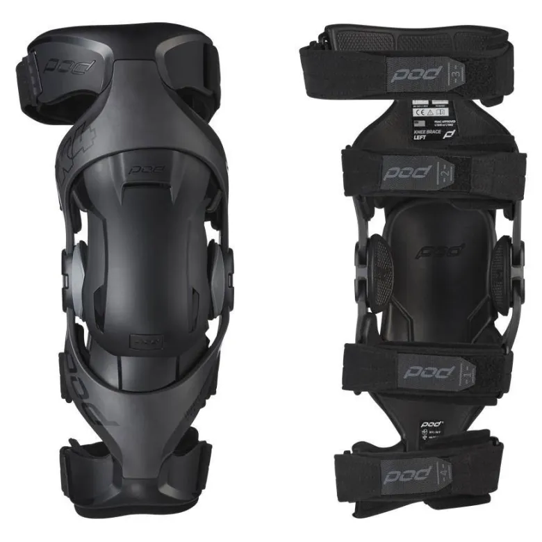 Ortezy POD JUNIOR K4 2.0 GRAPHITE/BLACK czarny grafitowy