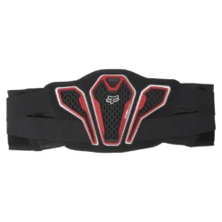 Pas nerkowy FOX TITAN SPORT Z OCHRANIACZAMI BLACK czarny czerwony biały