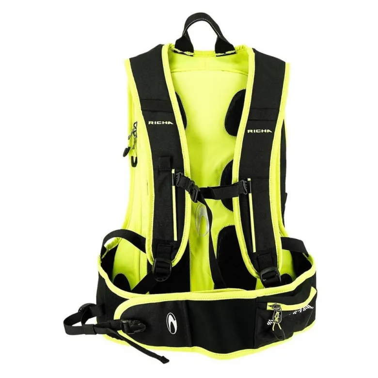 Plecak RICHA PADDOCK FLUO czarny żółty fluo