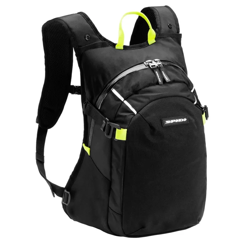 Plecak SPIDI TOUR PACK BLACK/SLATE czarny żółty fluo