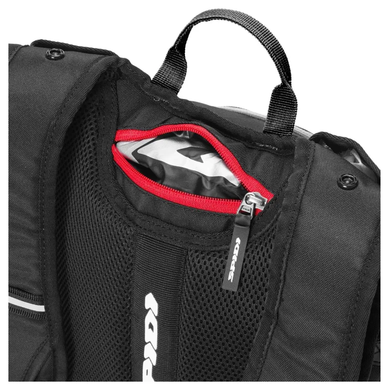 Plecak SPIDI TOUR PACK BLACK/SLATE czarny żółty fluo