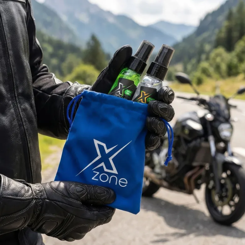 Podróżny zestaw do czyszczenia kasku XZONE 60ml