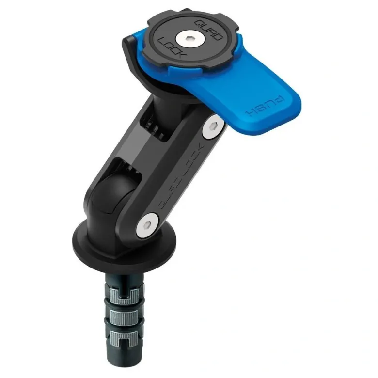 Podstawa QUAD LOCK V2 montowana w sztycę główki ramy czarny niebieski