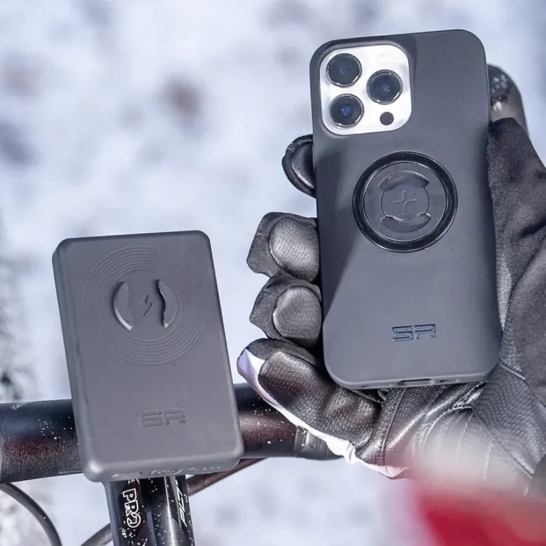 Powerbank bezprzewodowy SP CONNECT WIRELESS POWERBANK 5000mAh SPC+ czarny