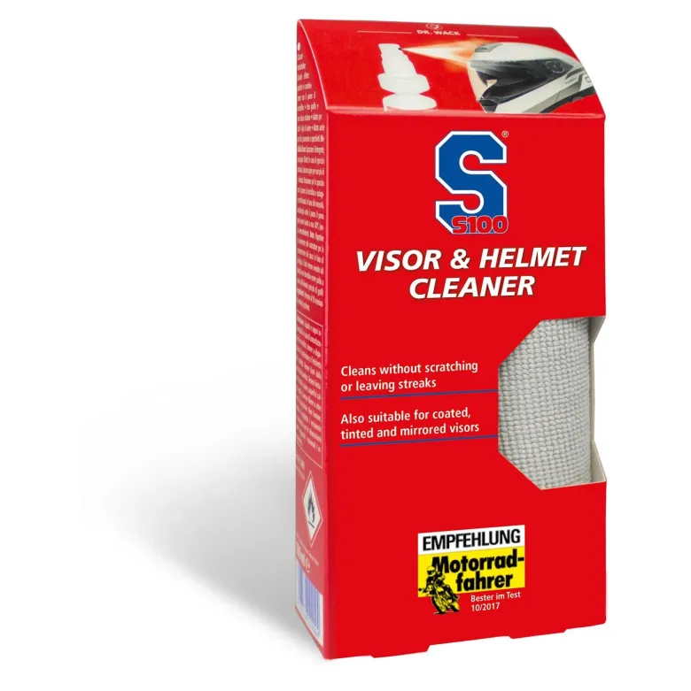PREPARAT DO CZYSZCZENIA WIZJERA I SKORUPY KASKU S100 VISOR AND HELMET CLEANER 100ML