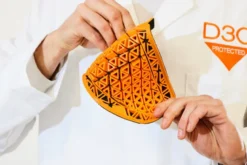 Protektor wymienny bioder HELD D3O GHOST LEVEL 2 ORANGE pomarańczowy