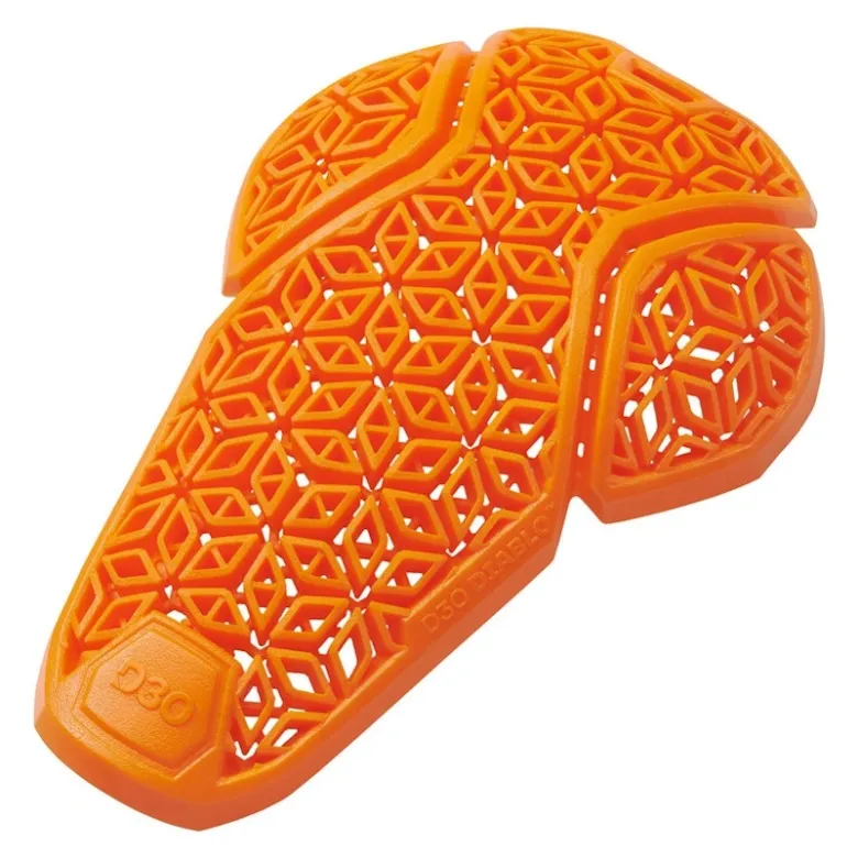 Protektor wymienny kolan HELD D3O DIABLO LEVEL 2 ORANGE pomarańczowy