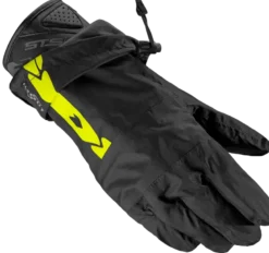 Przeciwdeszczowe osłony na rękawice SPIDI OVERGLOVES YELLOW FLUO czarny żółty fluo