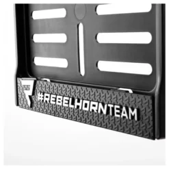 Ramka tablicy rejestracyjnej REBELHORN TEAM BLACK czarny