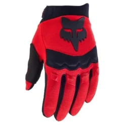 Rękawice cross dziecięce FOX JUNIOR DIRTPAW FLUO RED czerwony fluo