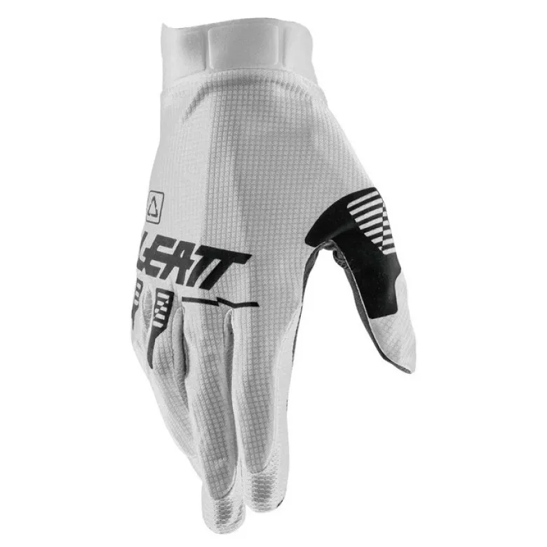 Rękawice cross dziecięce LEATT MINI MOTO 1.5 JUNIOR WHITE biały