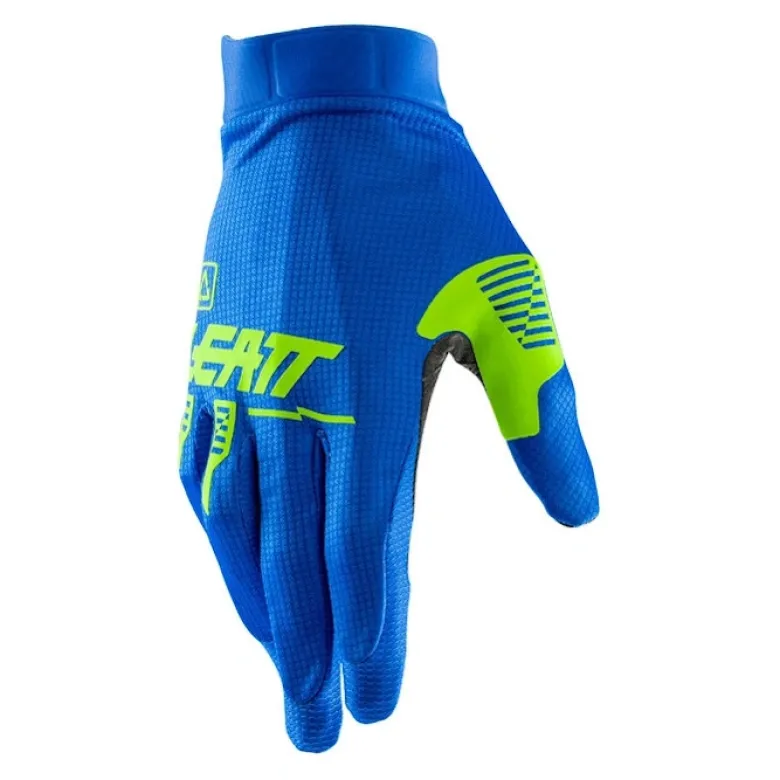 Rękawice cross dziecięce LEATT MOTO 1.5 JUNIOR STORM BLUE niebieski
