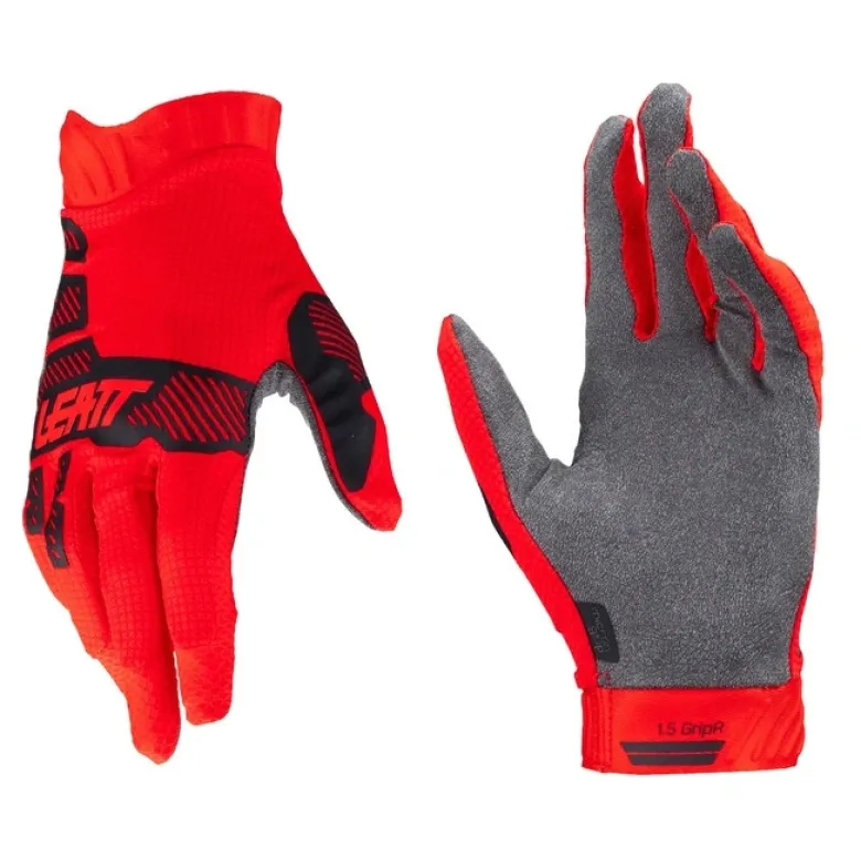 Rękawice cross dziecięce LEATT MINI MOTO 1.5 JUNIOR RED czerwony