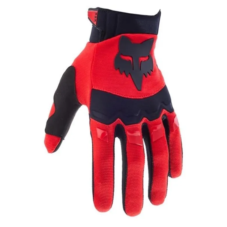 Rękawice cross FOX DIRTPAW FLUORESCENT RED czerwony fluo