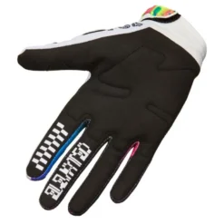 Rękawice cross FOX 180 IMAGE COSMO WHITE/BLACK biały czarny