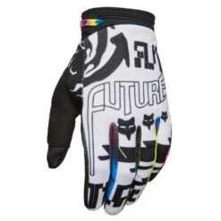Rękawice cross FOX 180 IMAGE COSMO WHITE/BLACK biały czarny