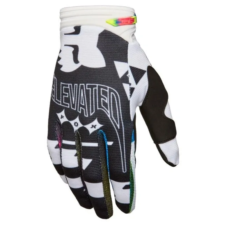 Rękawice cross FOX 180 IMAGE COSMO WHITE/BLACK biały czarny