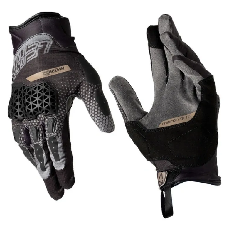 Rękawice cross LEATT ADV HYDRADRI 5.5 SHORT STEALTH czarny