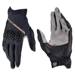 Rękawice cross LEATT ADV X-FLOW 7.5 SHORT STEALTH czarny