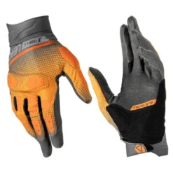 Rękawice cross LEATT ADV X-FLOW 5.5 SHORT ORANGE pomarańczowy