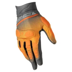 Rękawice cross LEATT ADV X-FLOW 5.5 SHORT ORANGE pomarańczowy