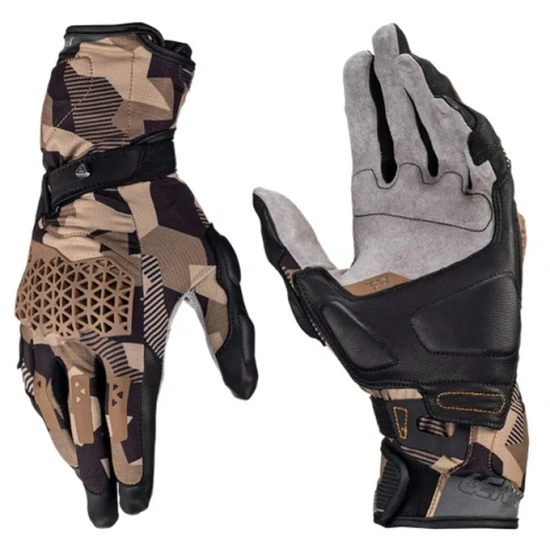 Rękawice cross LEATT ADV X-FLOW 7.5 DESERT brązowy czarny