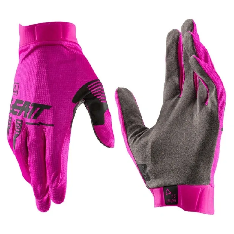 Rękawice cross LEATT MOTO 1.5 GRIPR PINK różowy