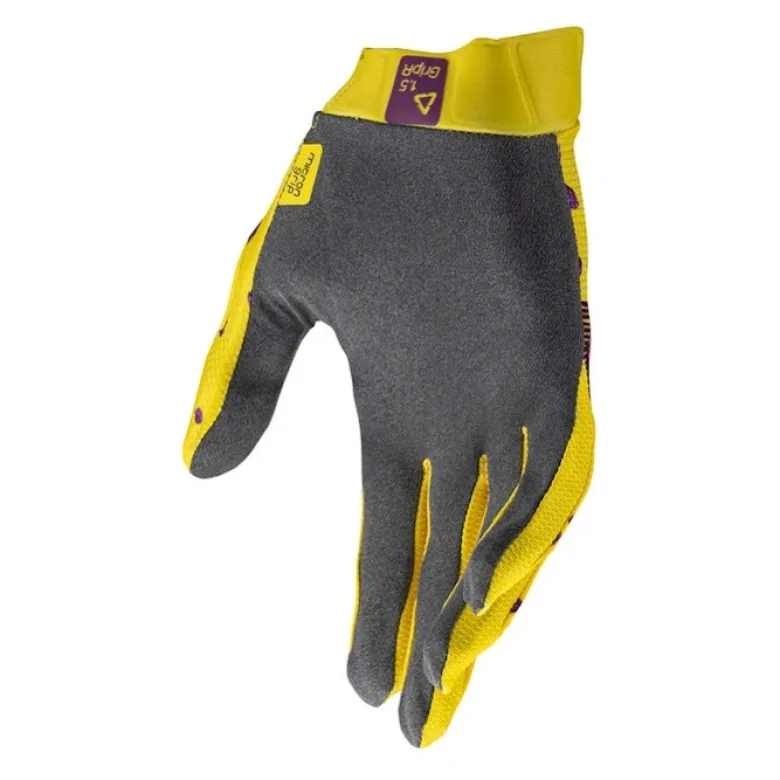 Rękawice cross LEATT MOTO 1.5 GRIPR CHEETAH żółty czarny