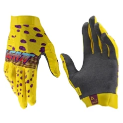 Rękawice cross LEATT MOTO 1.5 GRIPR CHEETAH żółty czarny