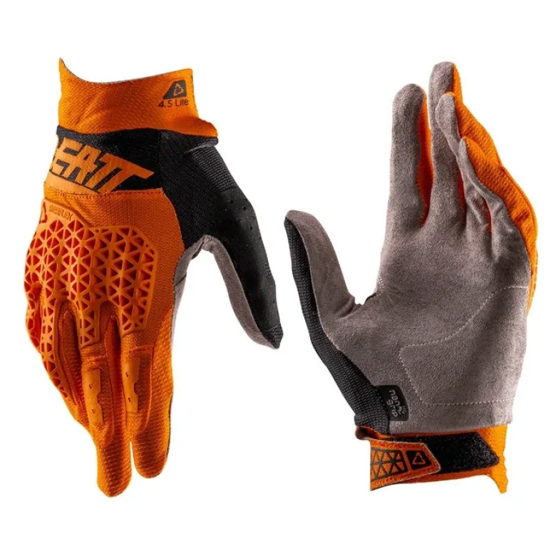 Rękawice cross LEATT MOTO 4.5 LITE ORANGE pomarańczowy