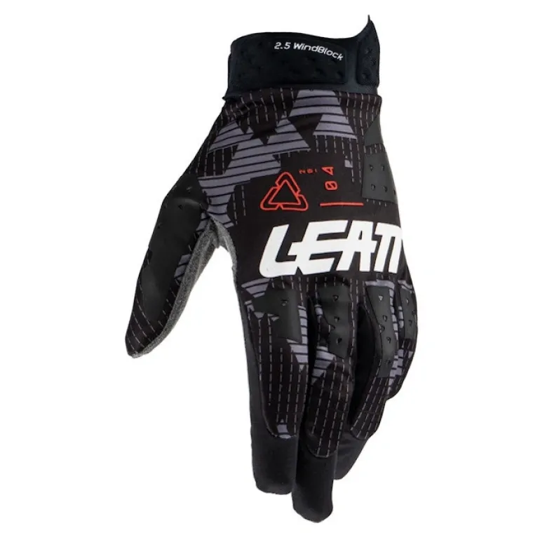 Rękawice cross LEATT MOTO 2.5 WINDBLOCK BLACK czarny