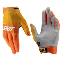 Rękawice cross LEATT MOTO 2.5 X-FLOW FLAME żółty pomarańczowy