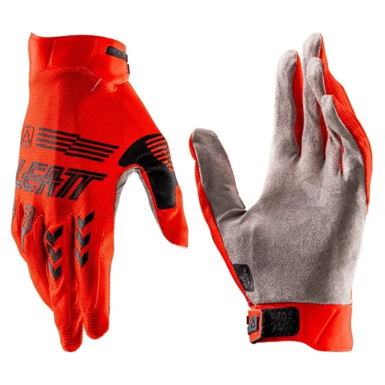 Rękawice cross LEATT MOTO 2.5 X-FLOW RED czerwony