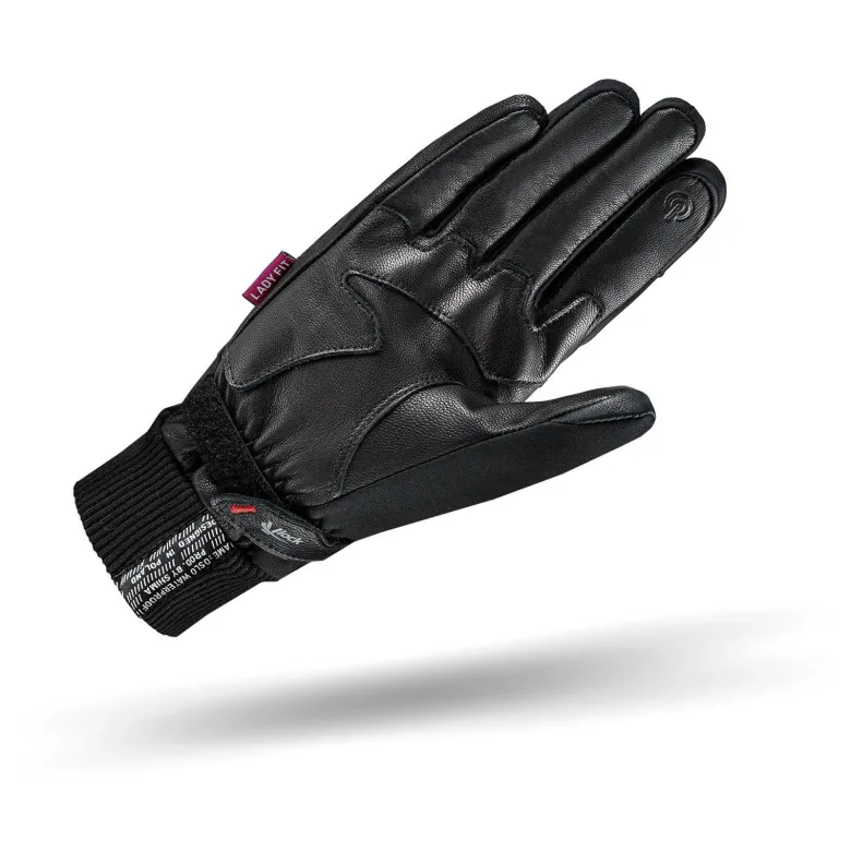 Rękawice miejskie damskie SHIMA OSLO WIND LADY BLACK czarny