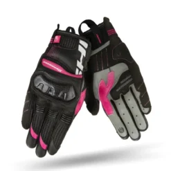 Rękawice miejskie damskie SHIMA X-BREEZE 2 LADY FUCSIA czarny różowy