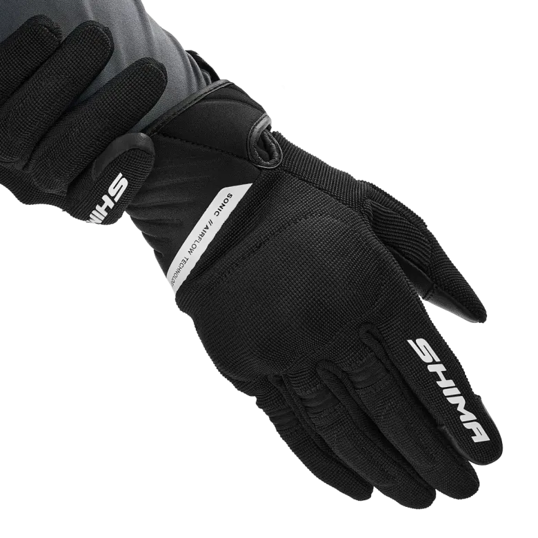 Rękawice miejskie damskie SHIMA SONIC LADY BLACK/WHITE czarny biały