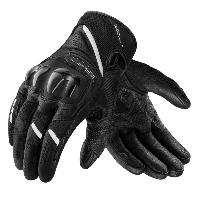Rękawice miejskie damskie SHIMA SPARK 3.0 LADY BLACK/WHITE czarny biały