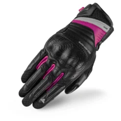 Rękawice miejskie damskie SHIMA RUSH LADY PINK czarny różowy