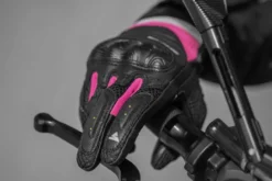 Rękawice miejskie damskie SHIMA RUSH LADY PINK czarny różowy