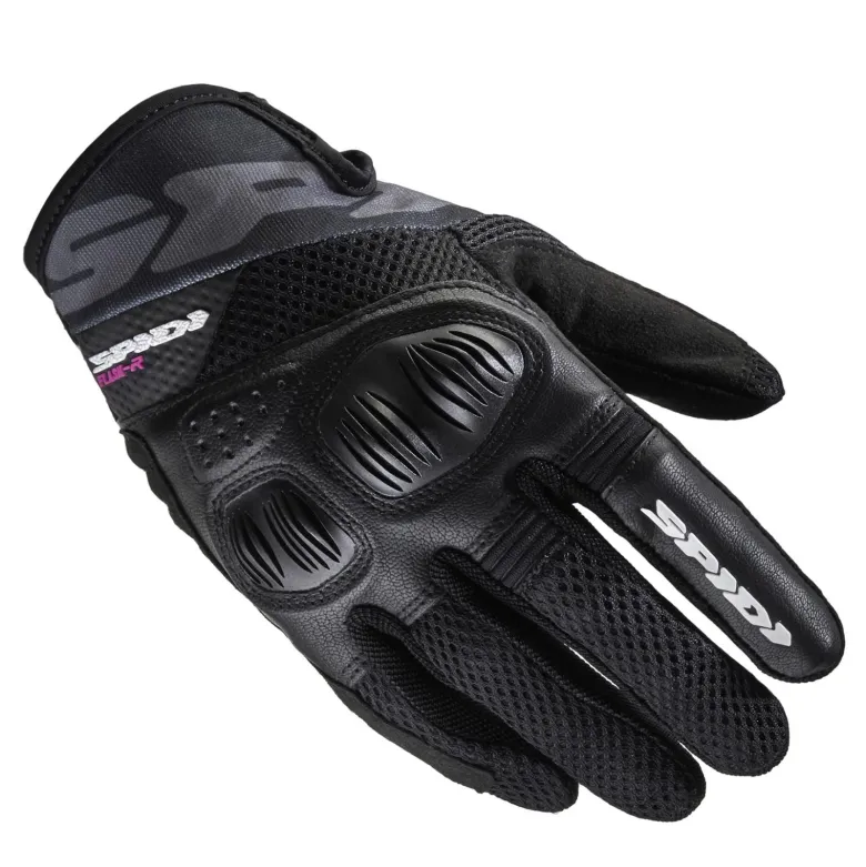 Rękawice miejskie damskie SPIDI FLASH-R EVO LADY BLACK czarny