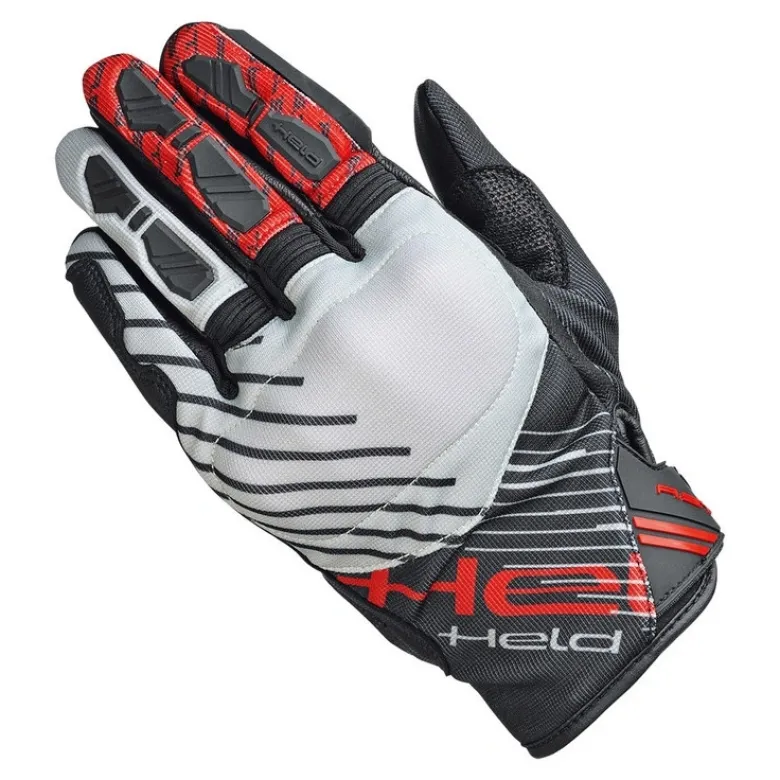 Rękawice miejskie HELD HAMADA 2 GREY/BLACK szary czarny czerwony