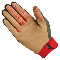 Rękawice miejskie HELD TACTURA MILITARY GREEN/RED zielony czerwony