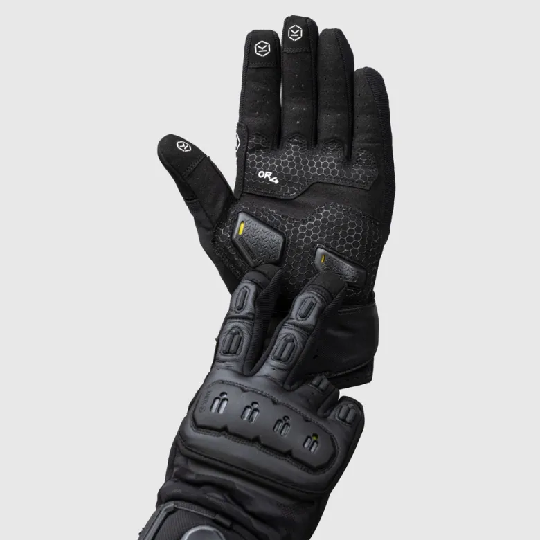 Rękawice miejskie KNOX ORSA TEXTILE OR4 BLACK czarny