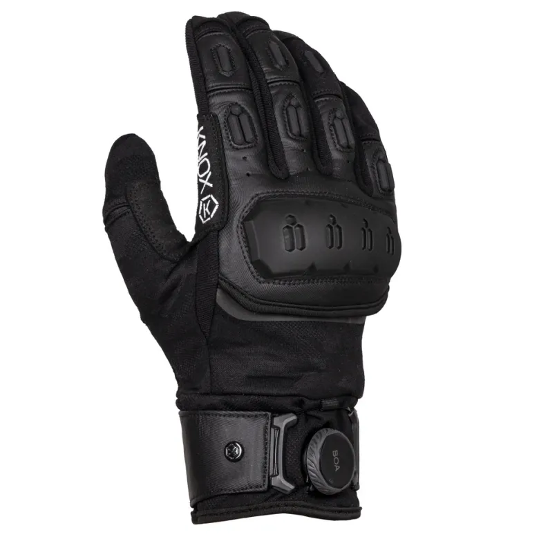Rękawice miejskie KNOX ORSA TEXTILE OR4 BLACK czarny